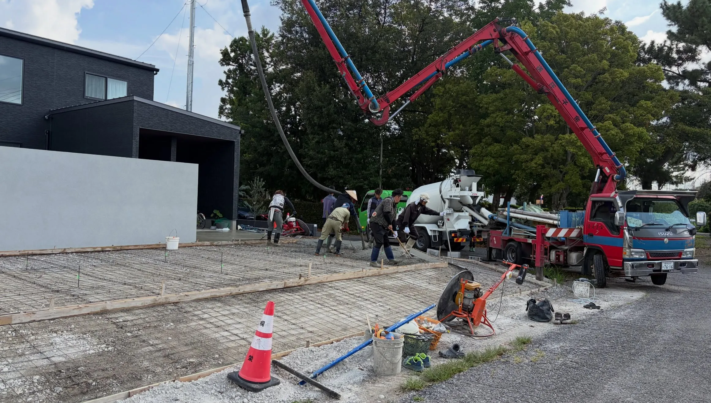 太田市での外構工事、無事に完了しました。